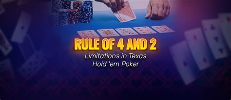 The Rule Of 4 And 2 .